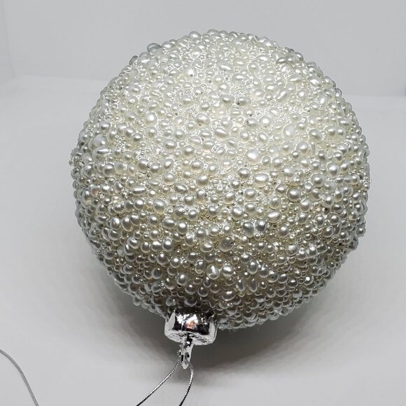 Pearlized Ball Christmas Tree Ornament - Picture 3 of 4
